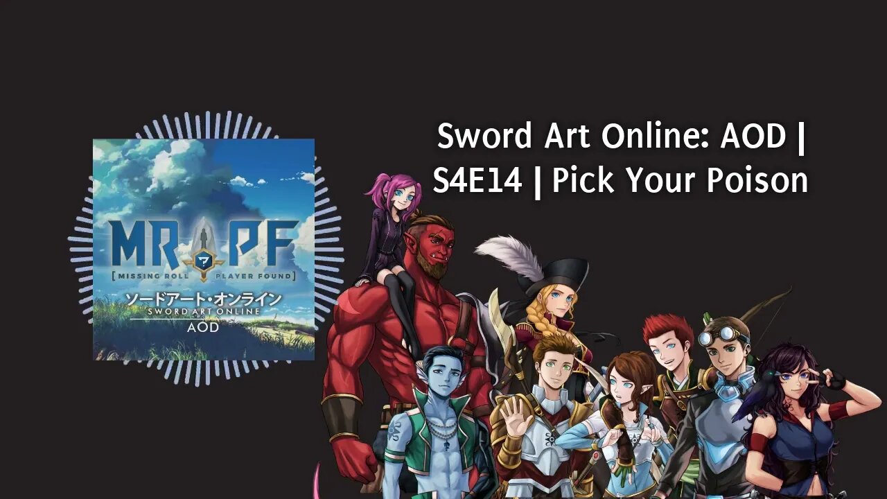 Sword Art Online: AOD | S4E14 | Pick Your Poison