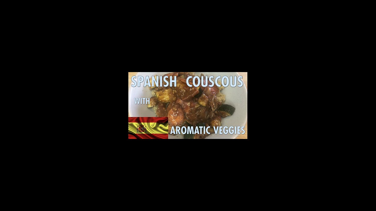 HEALTHY!!! SPANISH COUSCOUS WITH AROMATIC VEGGIES!!!