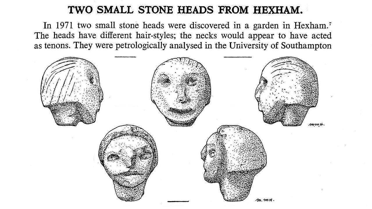 The Hexham Heads (Objects you should avoid bringing into your home) 🗿🗿😨🐺🐐