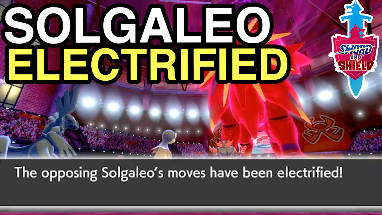 Solgaleo gets Electrified! • VGC Series 8 • Pokemon Sword & Shield Ranked Battles