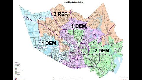Harris County, TX Election Trend 2000-2020 (Please Follow & Comment)