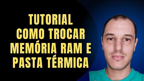 TUTORIAL como trocar a MEMORIA RAM e a PASTA TERMICA do NOTEBOOK LENOVO IDEAPAD 3 AMD RYZEN 5 5500U