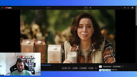 Vegans LOSE IT over Aubrey Plaza - #woodmilk Ad