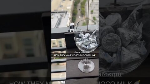 KISSES CHOCO MILK #shorts