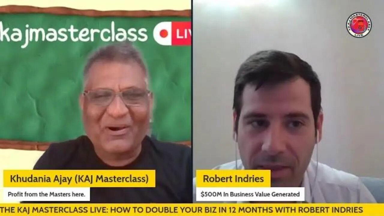 How to double your business in 12 months | Robert Indries