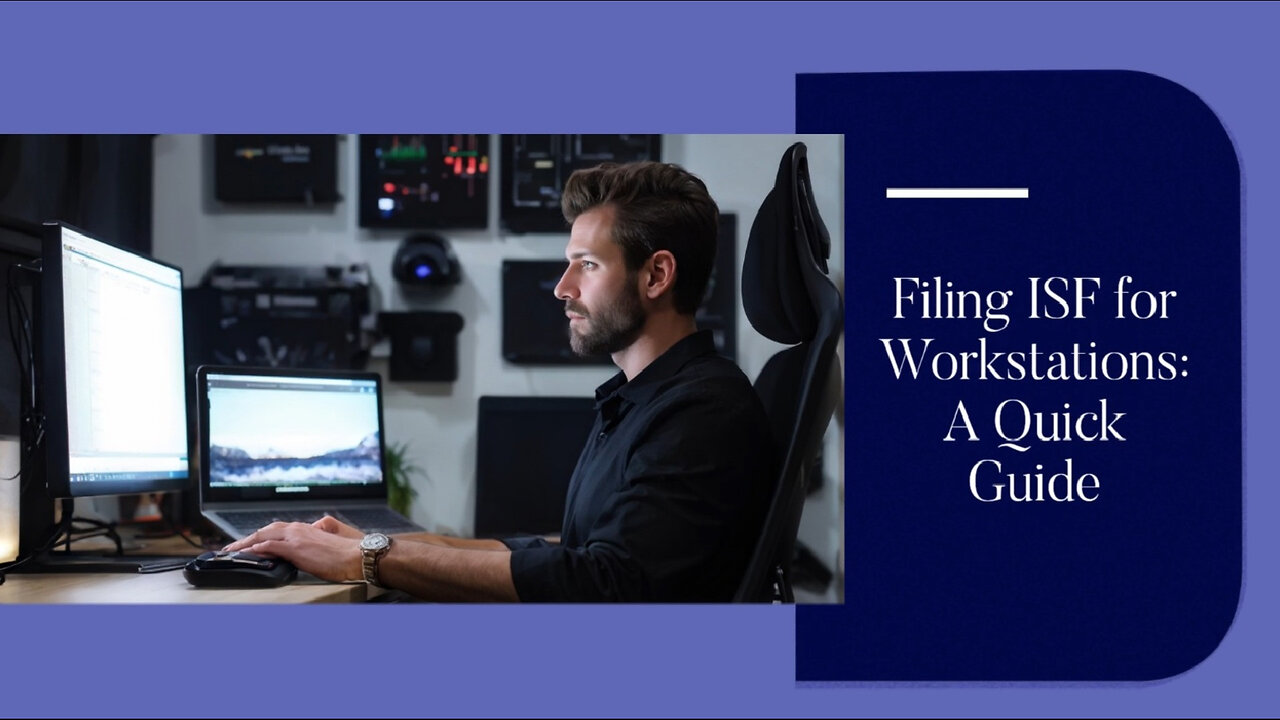 Mastering ISF for Workstations: The Essential Guide to Importer Security Filing
