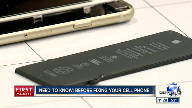 Replacing your cell phone battery