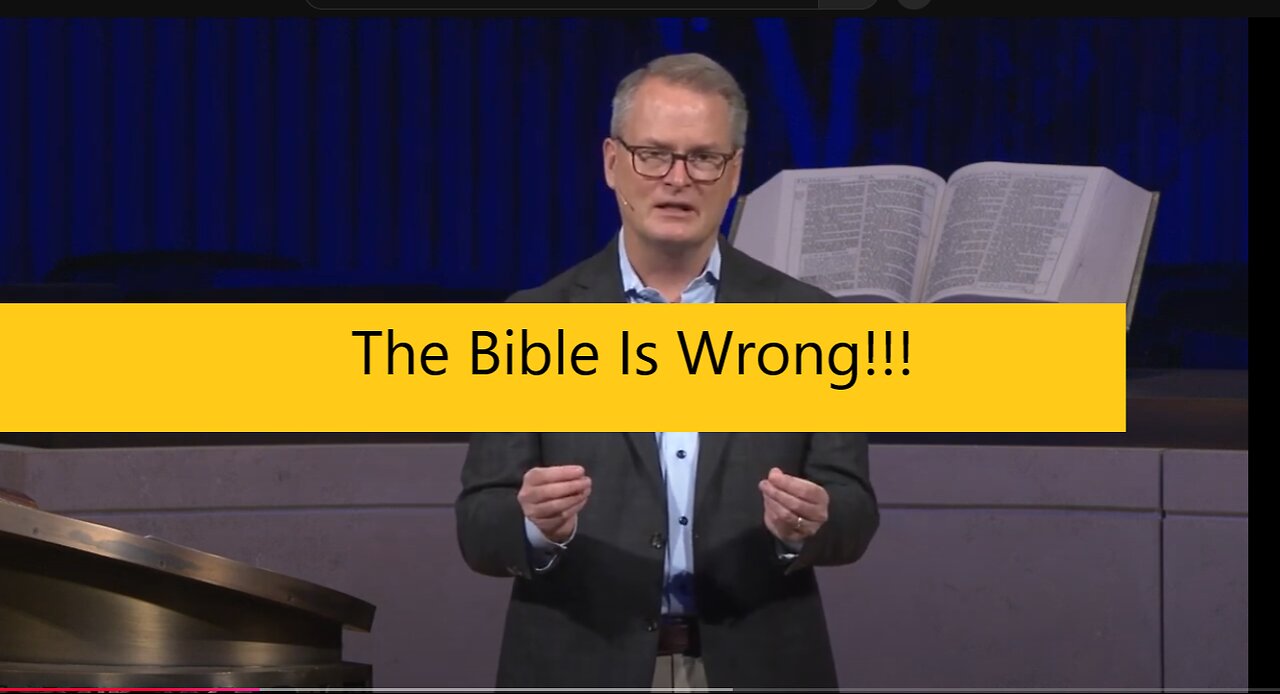 Adam Hamilton Claims The Bible is Wrong Ascension of Christ- United Methodist