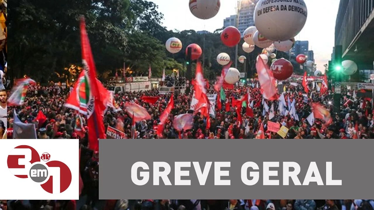 Aumenta a adesão à greve geral de sexta-feira contra reformas de Temer