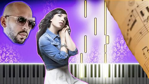 ANDREW TATE'S THEME INDILA TOURNER DANS LE VIE PIANO TUTORIAL + FREE PIANO SHEETS & PIANO COVER