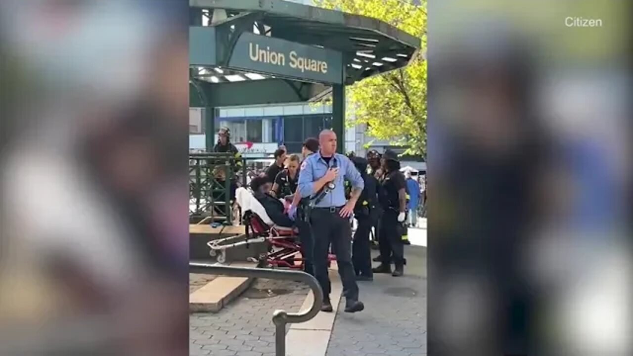 Panic erupts at Union Square station after pepper can is sprayed