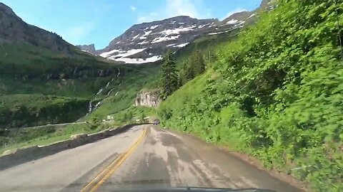 Montana Road Trip Pt 16 - Glacier National Park - waterfalls