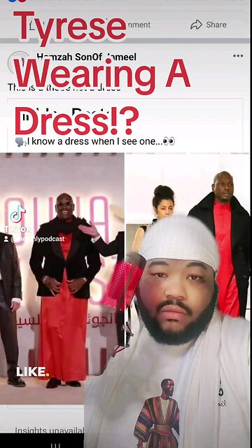 Tyrese Wearing A Dress!?