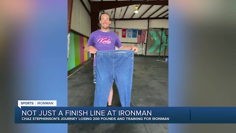 Man loses 200 pounds, trains for IRONMAN Tulsa