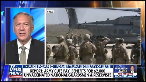 Mike Pompeo: Military Needs To Focus On Enemy Not Vaccine Shots