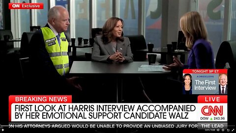 A preview of the CNN interview with Kamala.