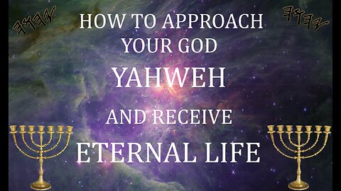 THERE IS ONLY ONE WAY TO APPROACH GOD AND RECEIVE ETERNAL LIFE!