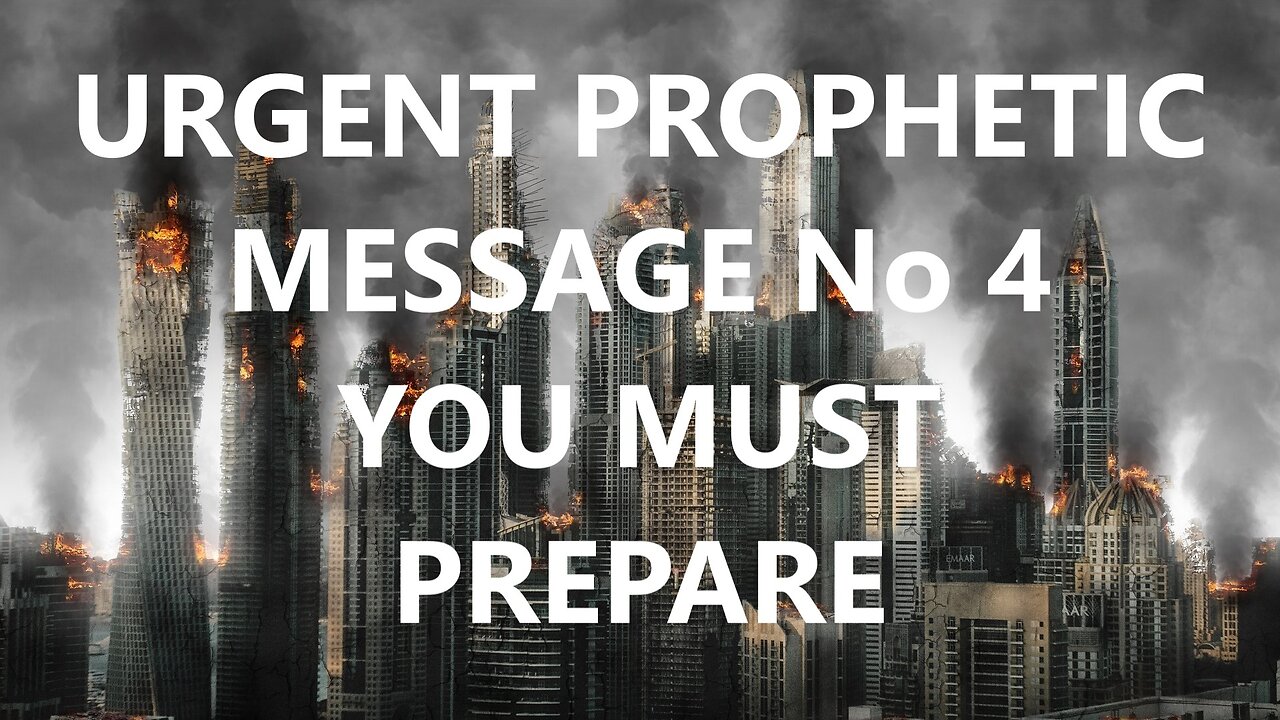 Prophetic Word for Today - Urgent Prophetic Message - You Must Prepare - Prophetic Wealth Transfer