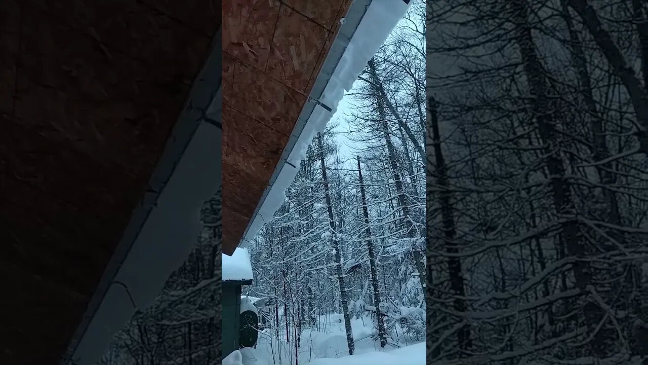 rooftop avalanche U.P. life