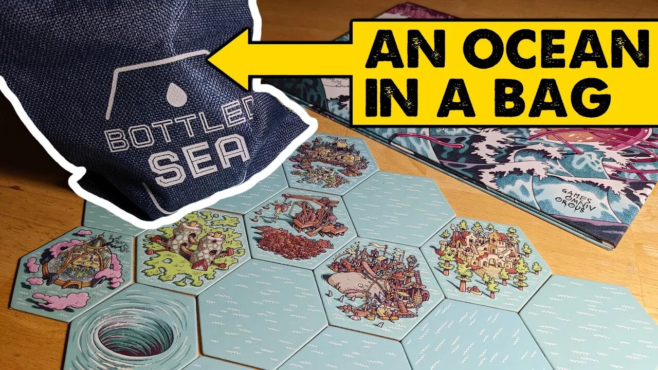 The Bottled Sea: OSR DnD Hexcrawl Review