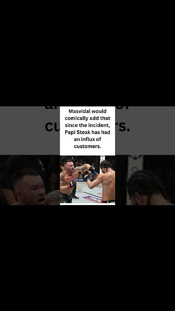 The attack on Colby Covington from Jorge Masvidal's perspective