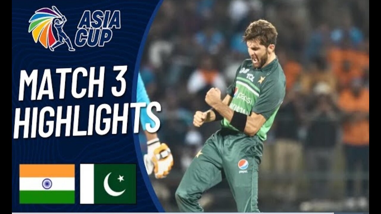 India Vs Pakistan asia Cup 2023 match highlights