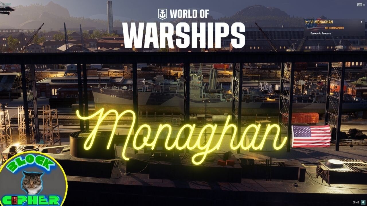 world of warships T6 Distroyer Monaghan