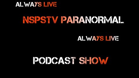 Nspstv Paranormal podcast show