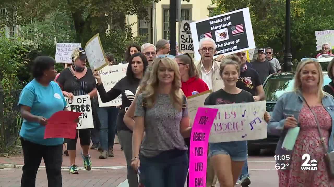 Reopen Maryland protest in Annapolis