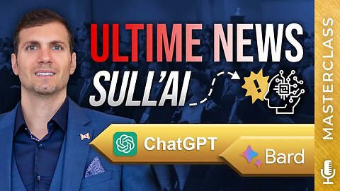 Ultime NEWS sull'AI | Chat GPT e Bard settano i nuovi standard