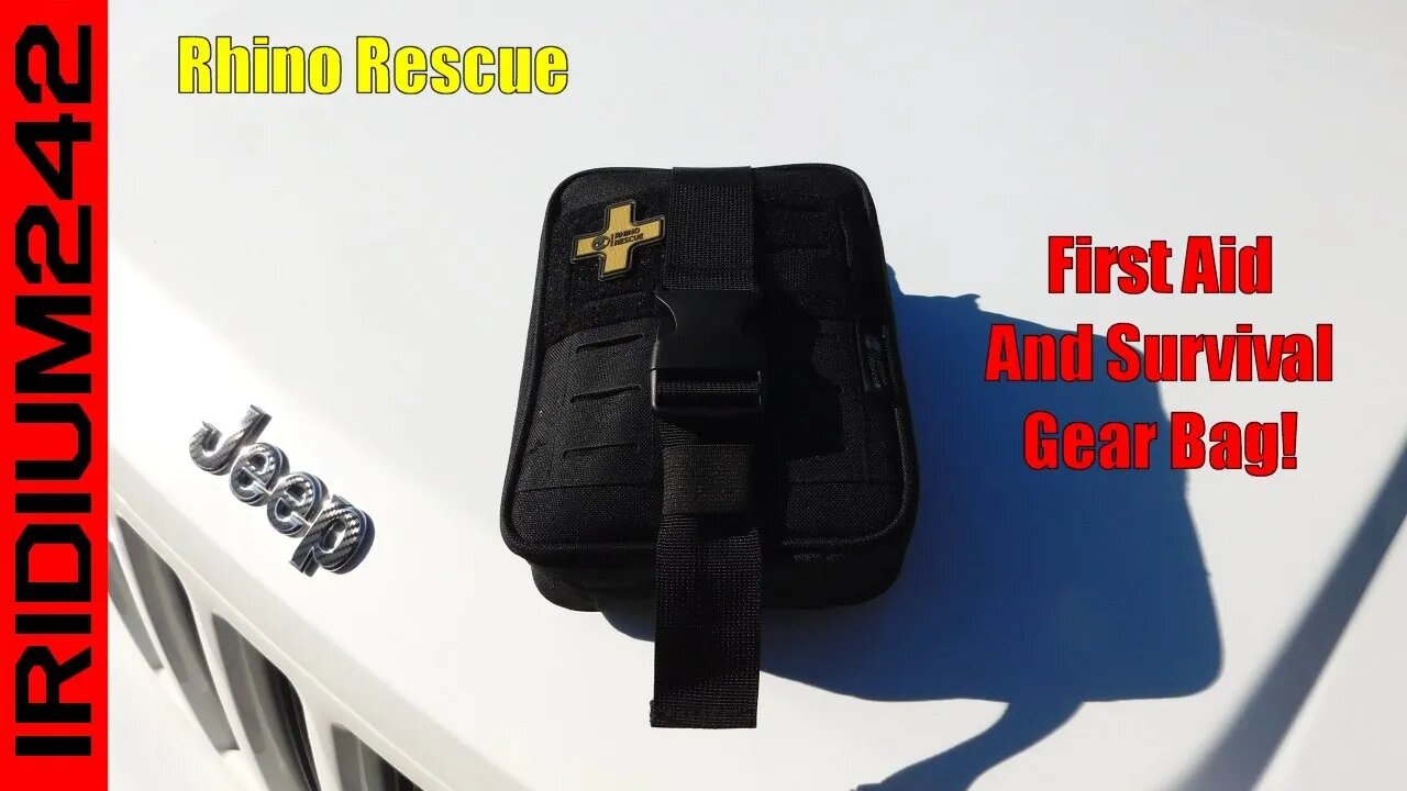 Be Ready For Anything - RHINO RESCUE First Aid And Survival Kit