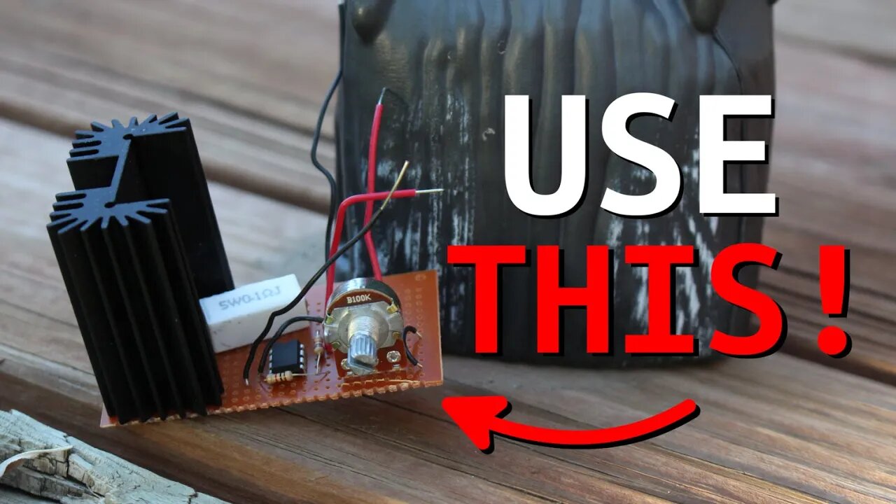 Get rid of your power resistors! - DIY Adjustable Load