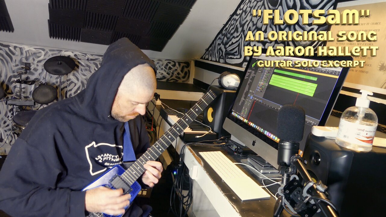 "Flotsam" an Original Song by Aaron Hallett Guitar Solo Excerpt