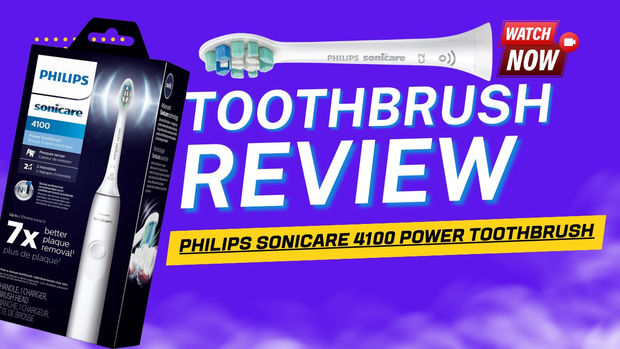 3 Reasons to Buy Philips Sonicare 4100 Power Toothbrush I Electric Toothbrush Review