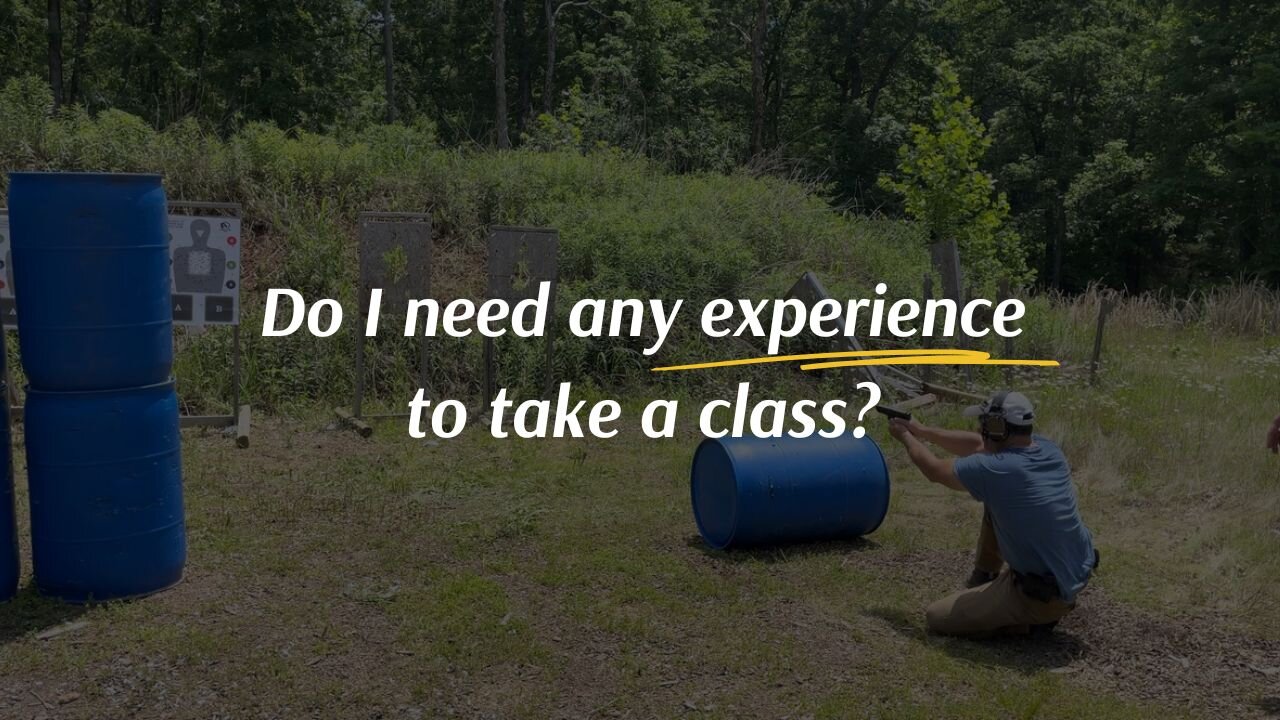 Do I need prior experience in order to take a class?