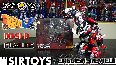 Video Review for 52Toys - Beastbox - BB-51-D - Clawde