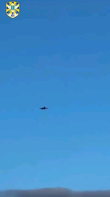 Missile attack by a Sukhoi Su-27 fighter jet from the 831st Ukrainian Tactical Aviation Brigade.