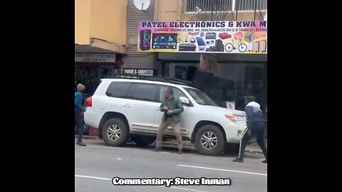 Old Man Stops His Car from Being Jacked