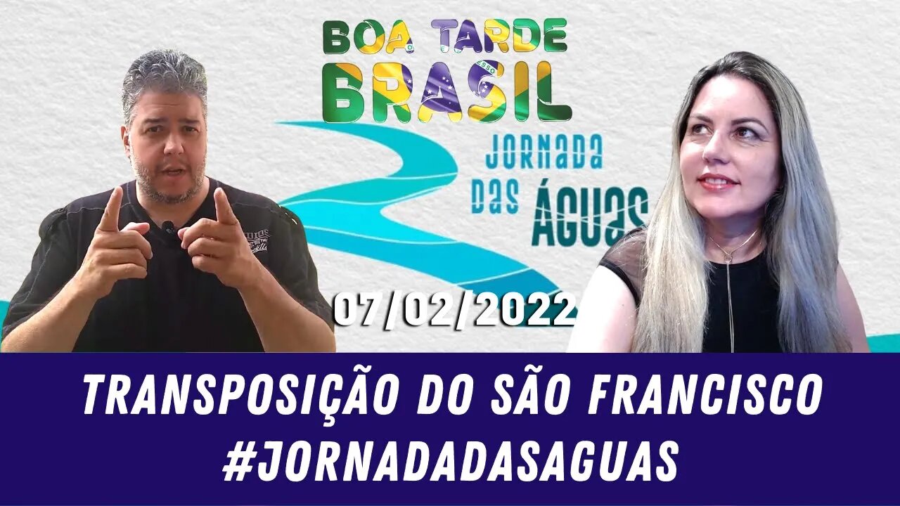 Transposição do São Francisco #Jornadadasaguas