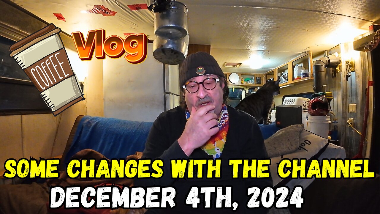 Coffee Vlog December 4th, 2024 Some Changes With The Channel