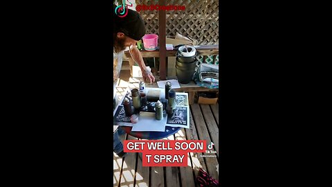 GET WELL SOON T SPRAY #BXBCREATIONS #BXBSTUDIOS #ART #ARTIST #SPRAYPAINTARTIST