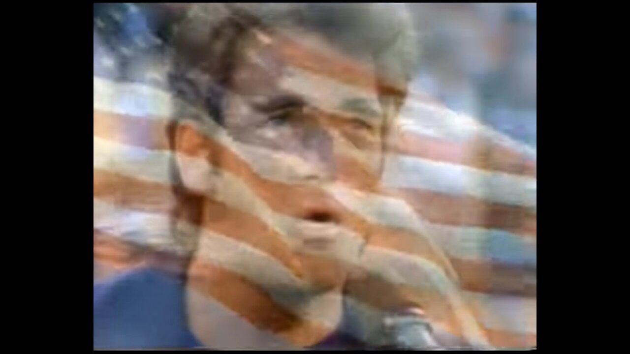 Huey Lewis And The News sing the Star Spangled Banner