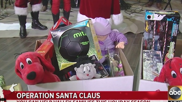 Itâs Operation Santa Claus time!