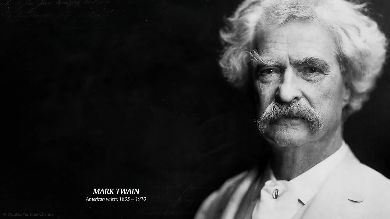 motivational words from mark twain, a legendary figure