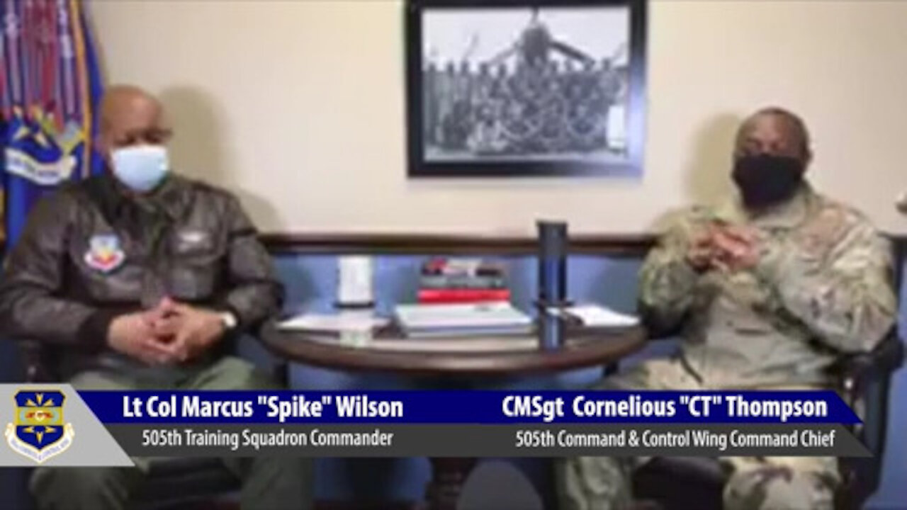 505 CCW Command Chief Virtual Coffee: Black History Month