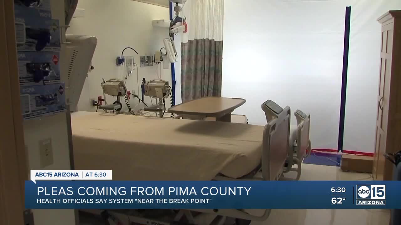 Pleas coming from Pima County