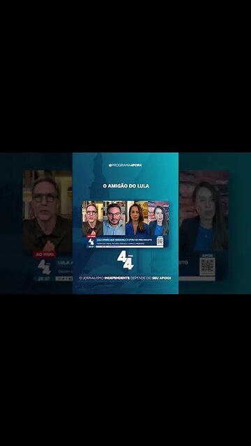 Lula reforça laços de amizade com o ditador Nicolás Maduro #shorts