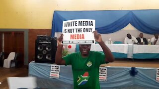 SOUTH AFRICA - Johannesburg - Support for Sekunjalo Independent Media (videos) (SXh)