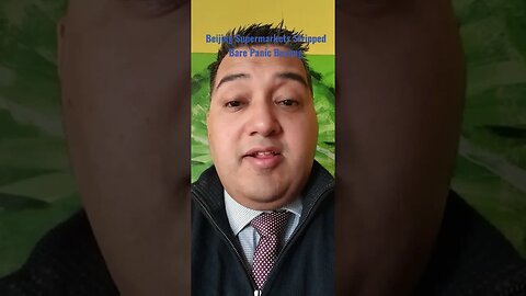 #Beijing #Supermarkets Stripped Bare #Panic #Buyimg