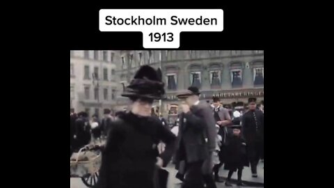 Stoccolma Svezia 1913